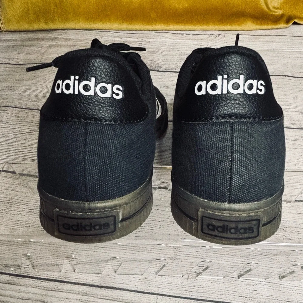 adidas Daily 3.0 'Translucent Outsole - Black White Mens 11.5 - Picture 5 of 6